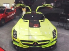2009-2015 Mercedes Benz SLS AMG C197 Coupe Black Series Style Portion Carbon Fiber NON Wide Body Kit