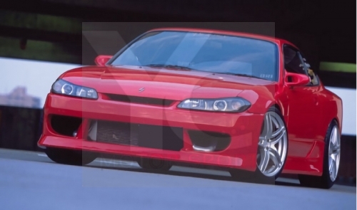 1999-2002 Nissan S15 Silvia VTX Style Body Kit including Front Bumper , Side Skirt , Rear Bumper Cover