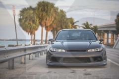 1999-2002 Nissan S15 Silvia VTX EDGE Style Body Kit including Front Bumper,Front Fender,Side Skirt,Rear Fender Flare,Rear Bumper