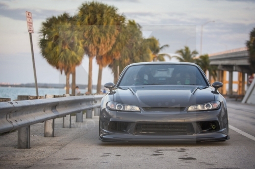 1999-2002 Nissan S15 Silvia VTX EDGE Style Body Kit including Front Bumper,Front Fender,Side Skirt,Rear Fender Flare,Rear Bumper