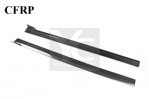 2014-2018 Porsche Type 95B Macan &S AS Black Label Style Side Skirt Underboard