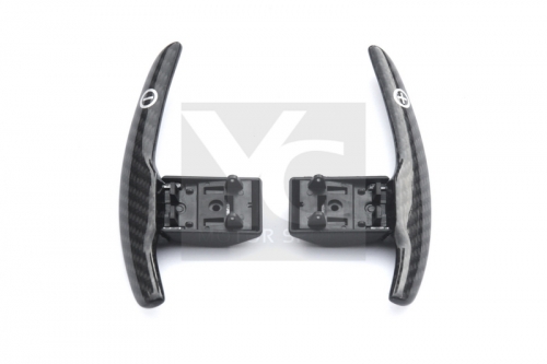 2015-2016 BMW F1x F2x F3x F8x Sport Version M2 M3 M4 M5 M6 X5M X6M Twill Weave Glossy Finish Extended Shift Paddle