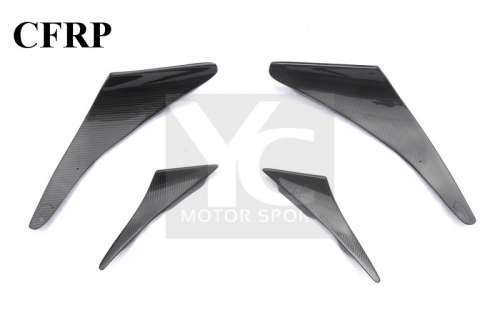 2003-2007 Mitsubishi Evolution 8-9 Jun Style Front Canard