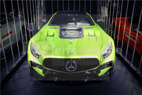 PCF  Mercedes Benz GT GTS iMP Performance Body Kit include Hood Bumper Diffuser GT-Wing Front Grill Side Skirts