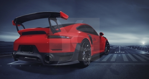 2016-2018 Porsche 911 991.2 Turbo & Turbo S GT2RS Style Wing (Must Fit With YCPCCRR116S)