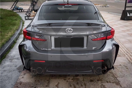 2014-2017 Lexus RC F LX Style Sport Rear Diffuser