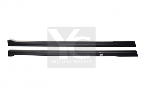 2015-2017 AUDI RS6 C7 MXT Style Side Skirts Extension Underboard Carbon Fiber