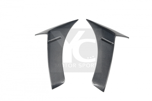 2017-2020 Mercedes Benz W222.2 S63 Pre-Facelift BRBS Style Front Fender Vents Carbon Fiber