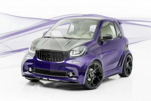 2015-2019 Smart Fortwo C453 MS Style Front Lip Dry Carbon Fiber