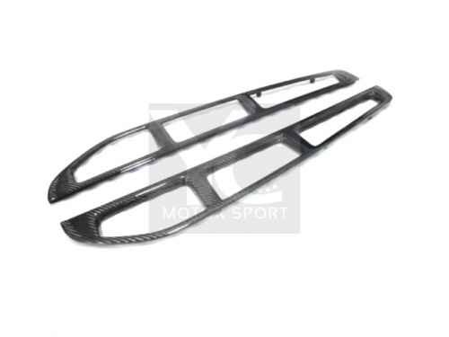 Carbon Fiber Rear Window Louvers Fit For 2004-2009 Ferrari F430 Spider 16M