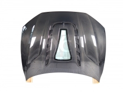Carbon Fiber CF iMP PERFORMANCE IMP Style RS7 Hood Engine Cover Bonnet Fit For 2019-2024 Audi RS7 S7 C8 Type I Hood w/ Glass