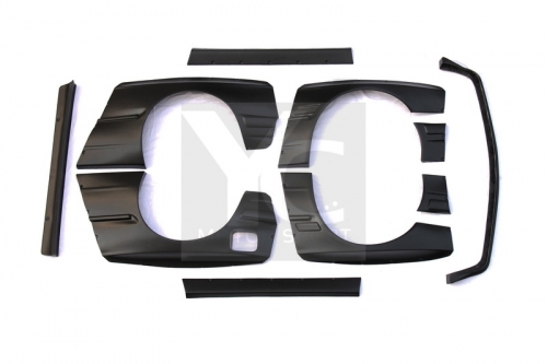 1984-1991 BMW E30 Coupe GRD PD RB Style Wide Body Kit including Front Lip, Fender Flare Kit, Side Skirts & Rear Wing